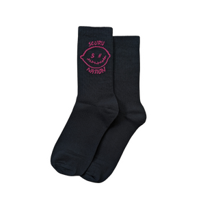 Black Lemon Logo Socks