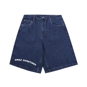 Blue Denim Shorts